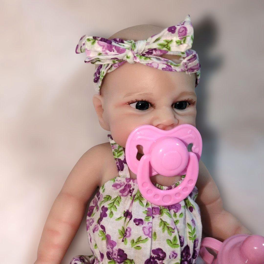 リボンドール❀フルシリコンベビー女の子