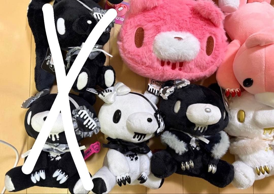 新品未使用 グルーミー 汎用うさぎ ぬいぐるみ ポーチ キーホルダーまとめ売り