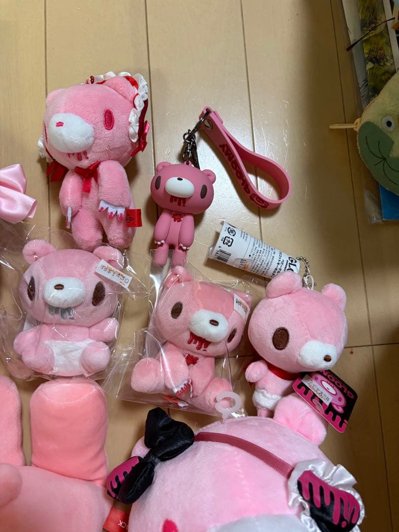 新品未使用 グルーミー 汎用うさぎ ぬいぐるみ ポーチ キーホルダーまとめ売り