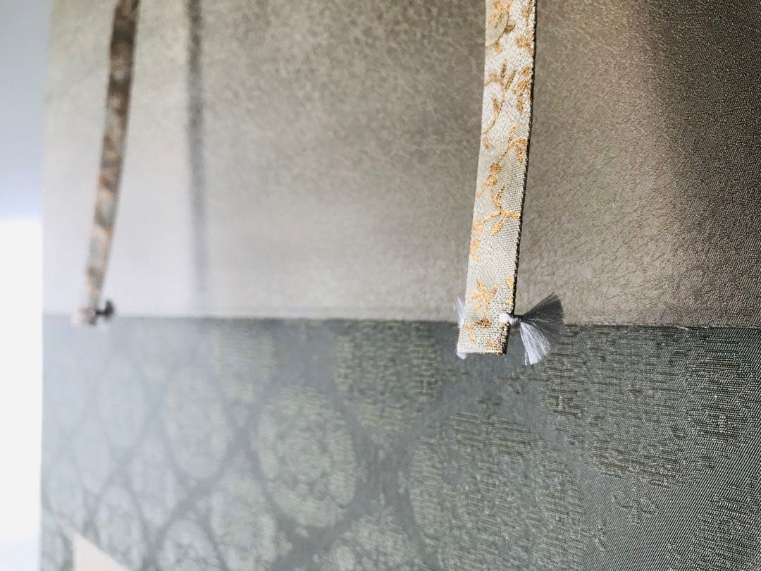 掛軸「菖蒲」徳岡神泉 筆 木版画　東京国立近代美術館所蔵　茶道具　桐箱　共箱