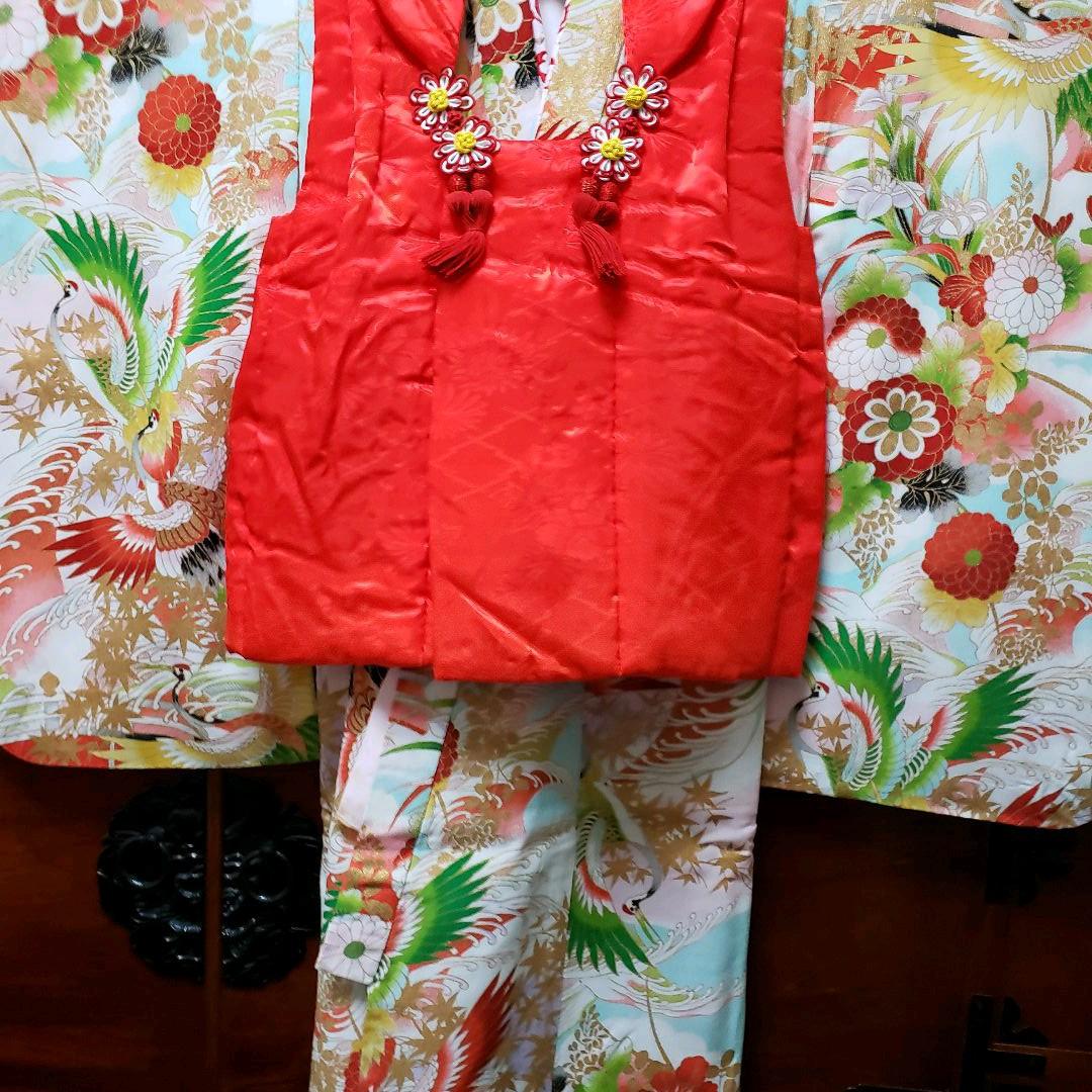 七五三　昭和レトロ着物　帯　ちゃんちゃんこ