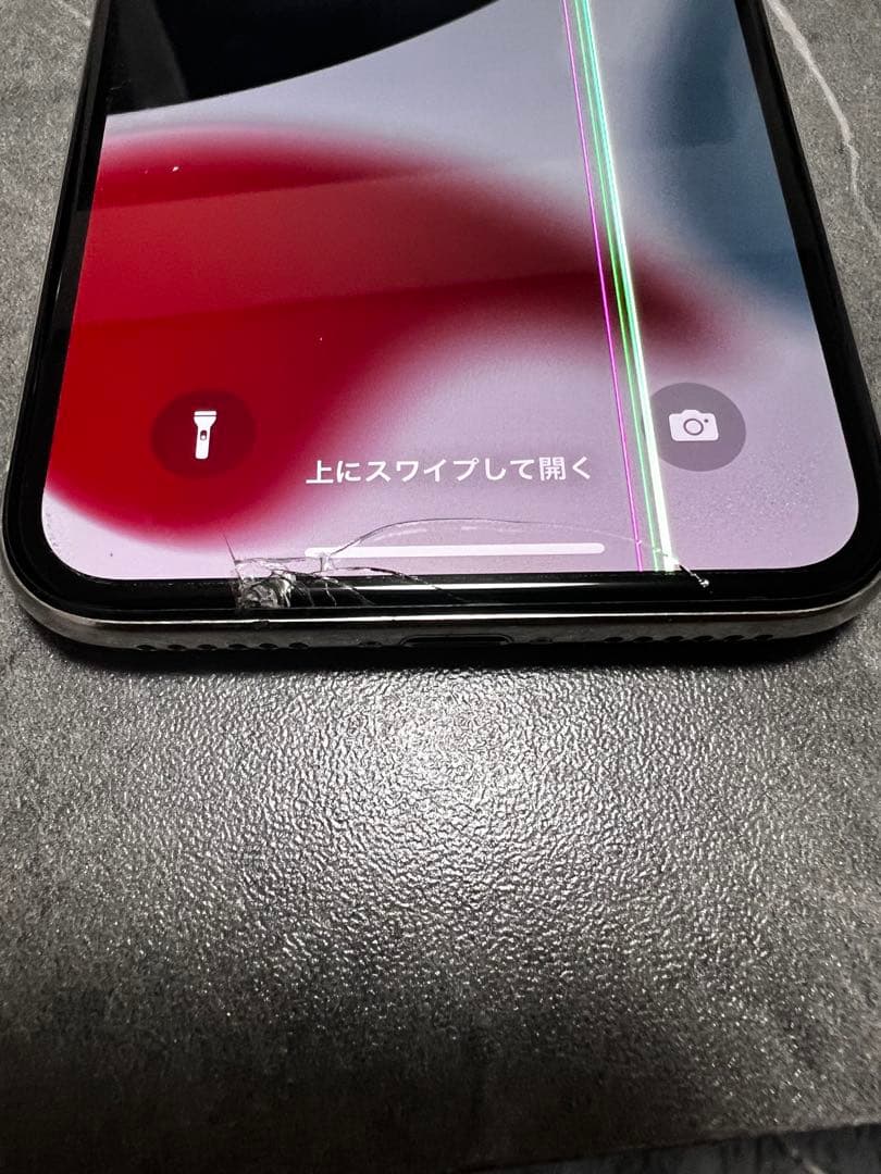 Apple iPhone X シルバー 64GB 動作確認済み 値段交渉有