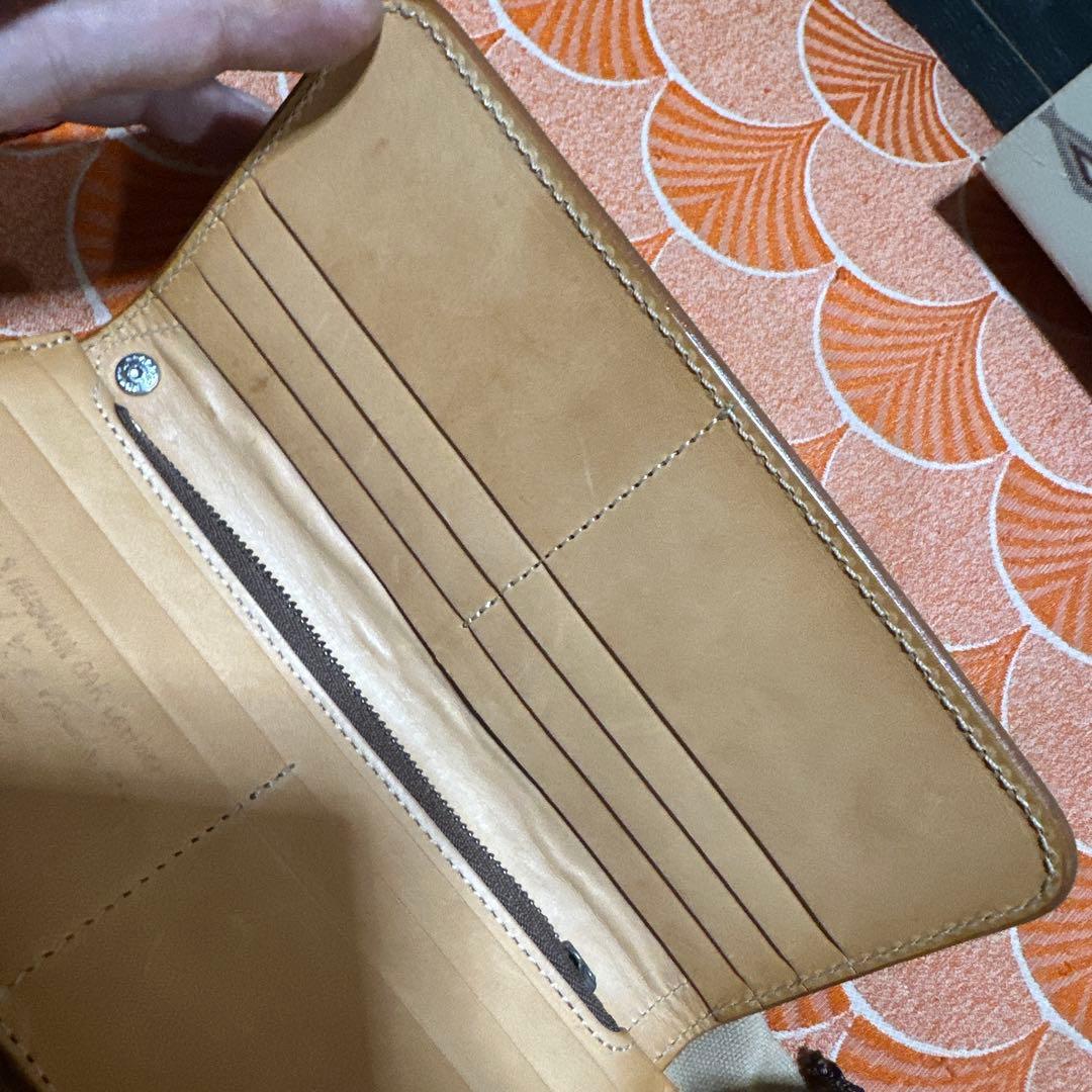 特注品　FUNNY カウボーイ　カービング　ウォレット　当時品