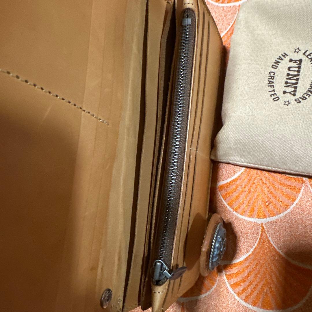 特注品　FUNNY カウボーイ　カービング　ウォレット　当時品