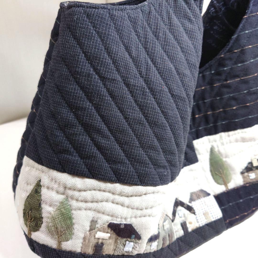 ハウスのバッグ　ハンドメイド　パッチワーク