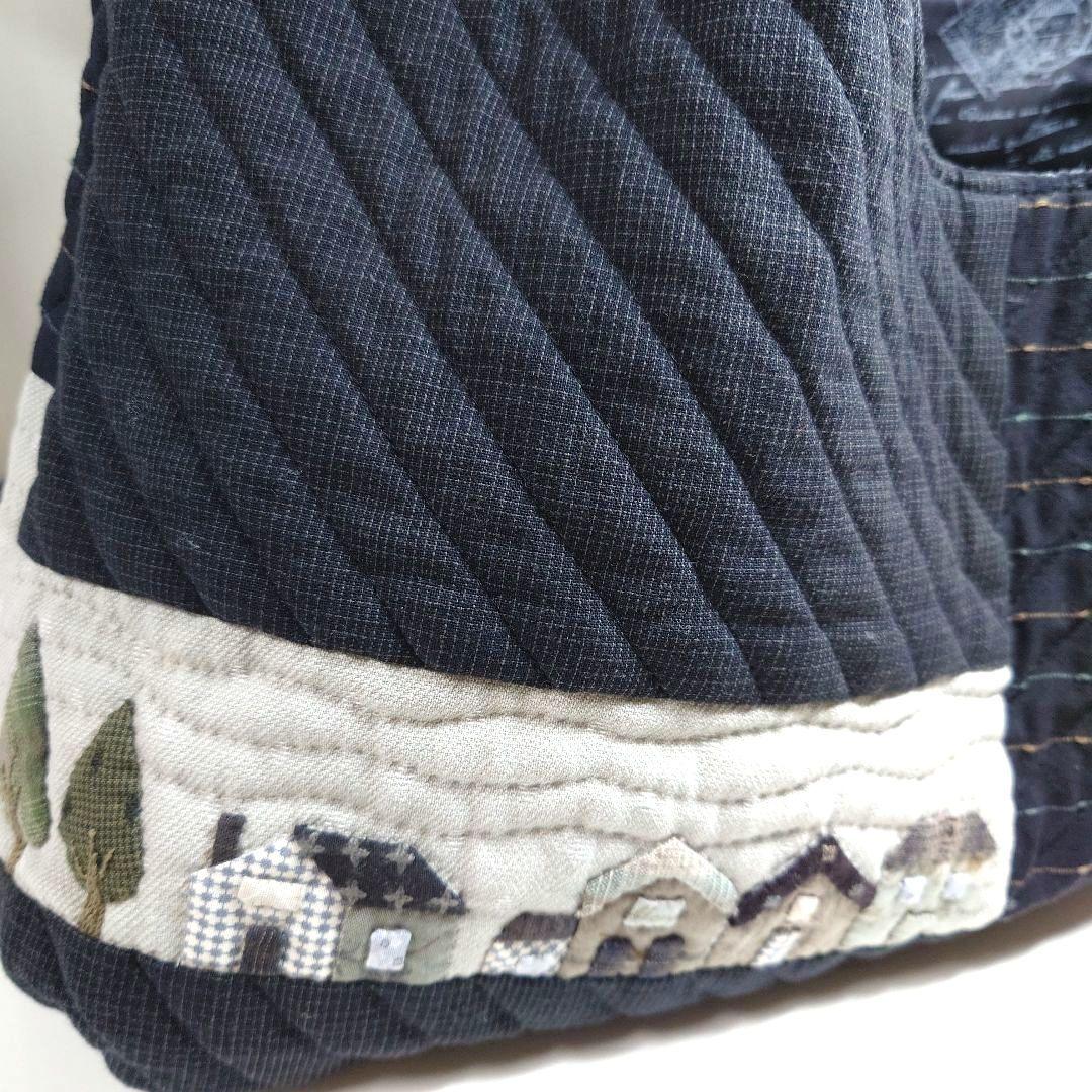 ハウスのバッグ　ハンドメイド　パッチワーク