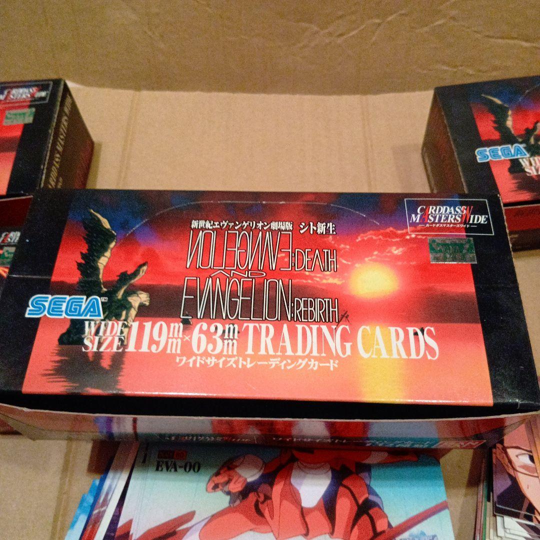 ▶大量　エヴァンゲリオン　劇場版　ワイドサイズ トレーディングカードセット