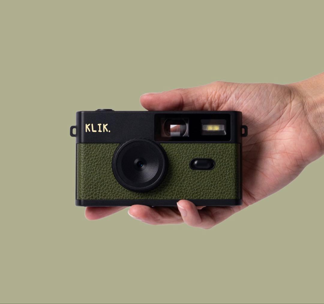 KLIK. コンパクトフィルムカメラ オリーブグリーン