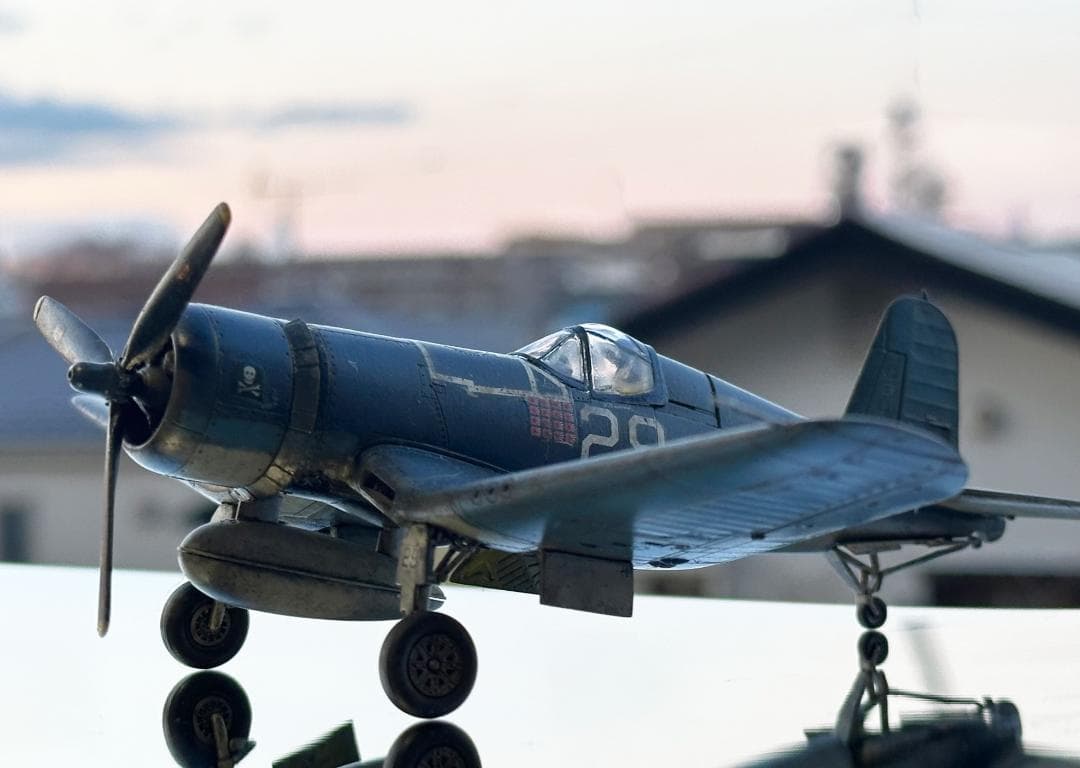 タミヤ 1/72 ヴォートF4U-1A コルセア 完成品