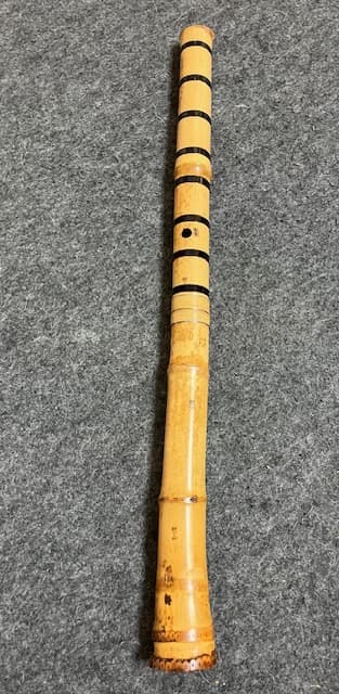 値下げ！超貴重！初代高橋竹山 使用 尺八 １尺９寸 金文字 名入り