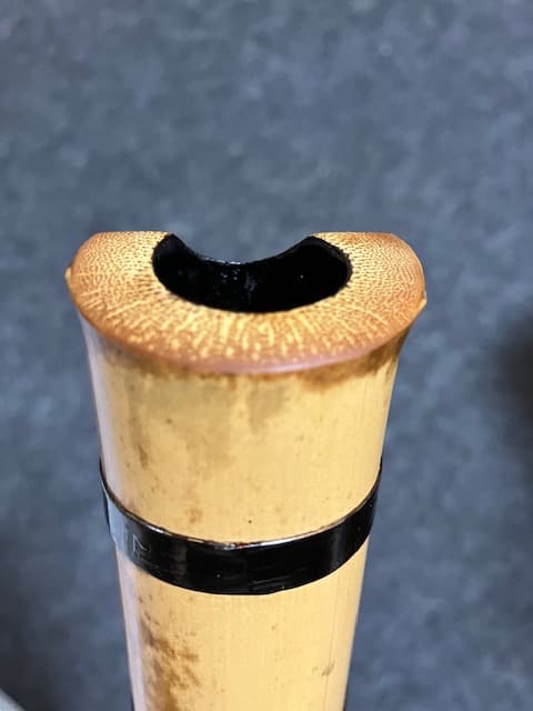 値下げ！超貴重！初代高橋竹山 使用 尺八 １尺９寸 金文字 名入り