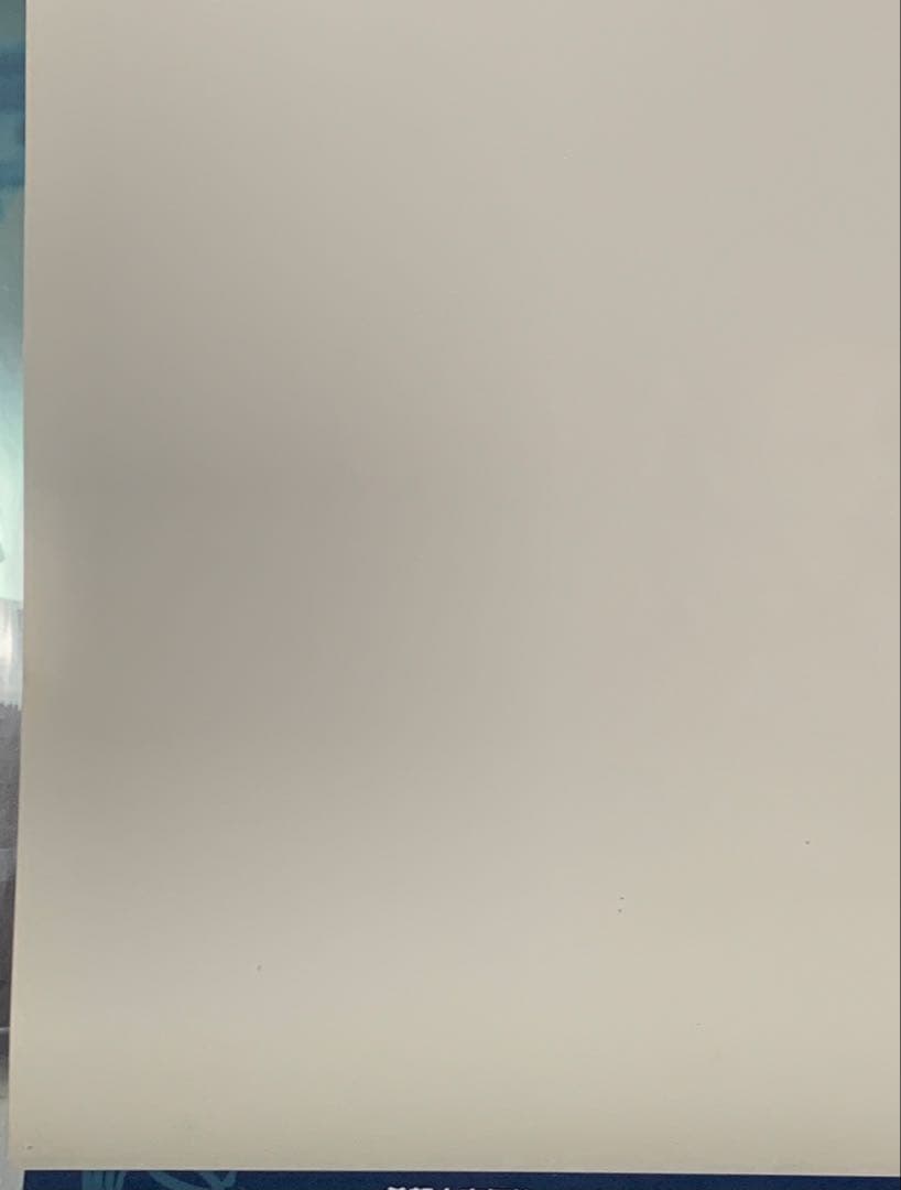 【B2・テープ跡ピン穴痛みあり】 アーマードコア MOA 販促 ポスター