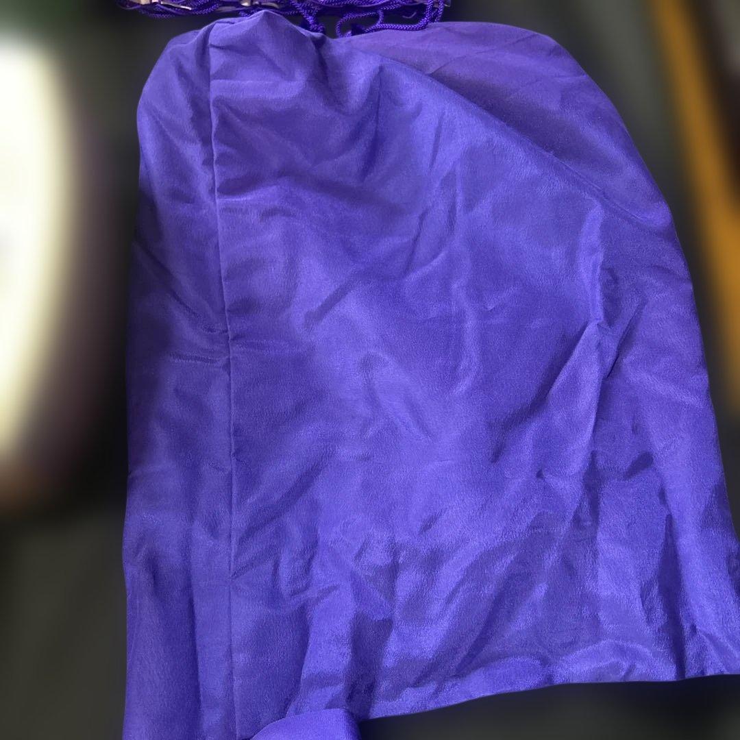 【高級／一式セット】三味線 撥・駒・ハードケース・カバー付き（皮破れあり）