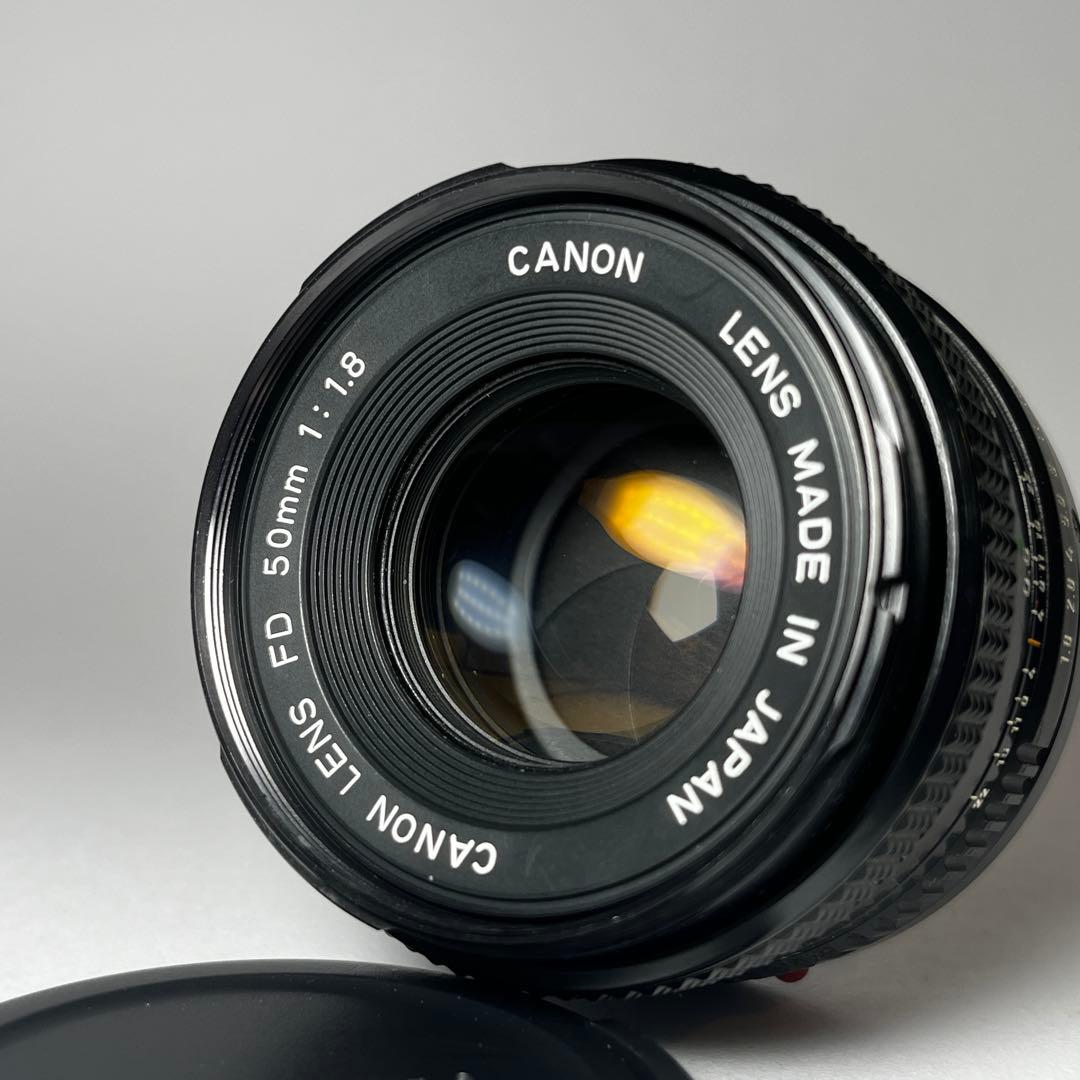 【動作品】Canon A-1 フィルムカメラ New FD 50mm f/1.8