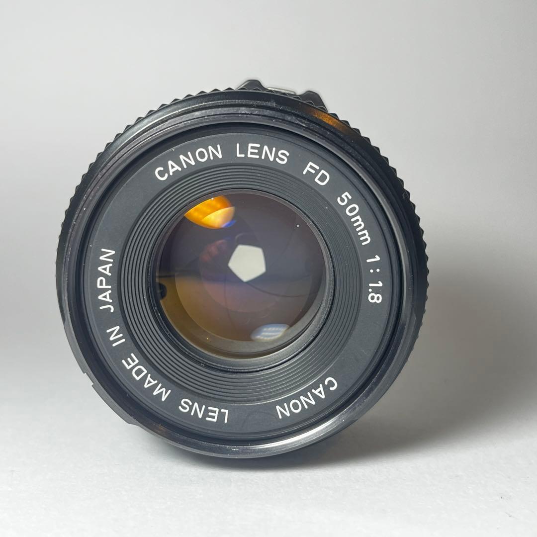【動作品】Canon A-1 フィルムカメラ New FD 50mm f/1.8