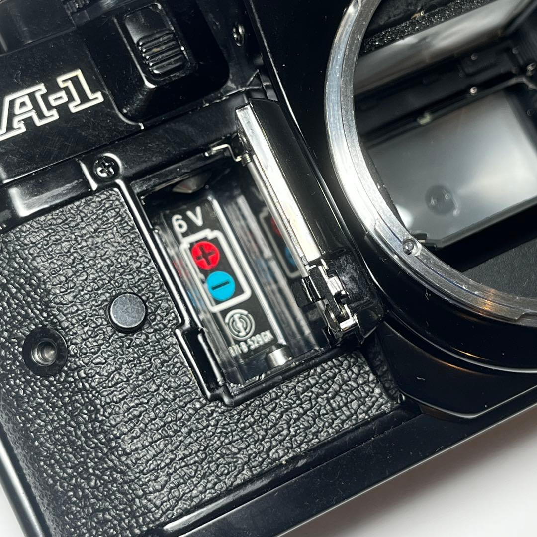 【動作品】Canon A-1 フィルムカメラ New FD 50mm f/1.8