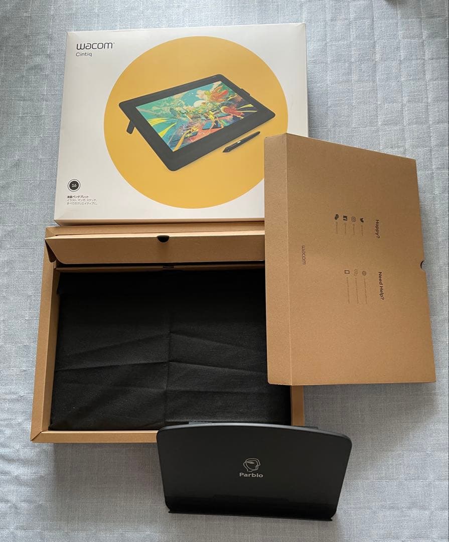 ワコム液晶ペンタブレットWacom Cintiq 16FHDカスタムブラシセット