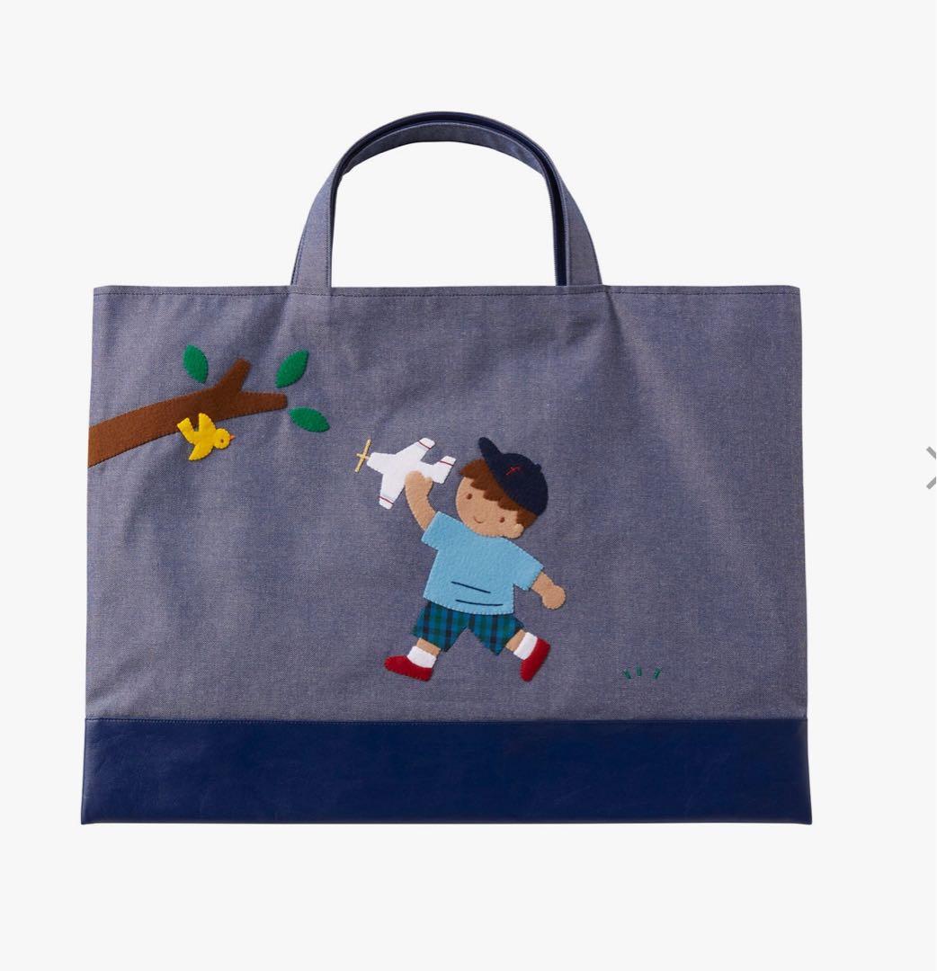 【新品・未使用】ファミリア　デニムバッグ