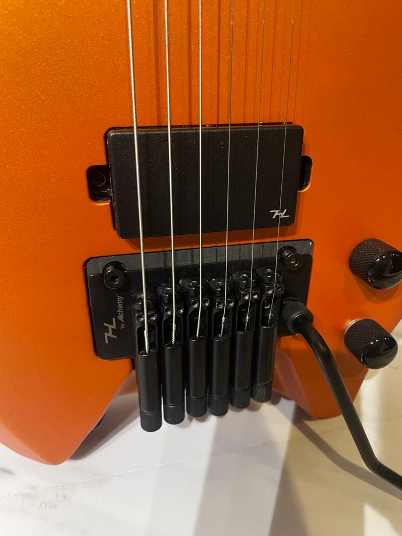 ギター HEX Guitars / N500 llic Coral Orange