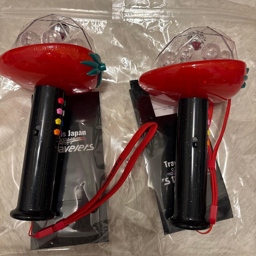 TravisJapan 2026 ‘s travelers ペンライト2個セット