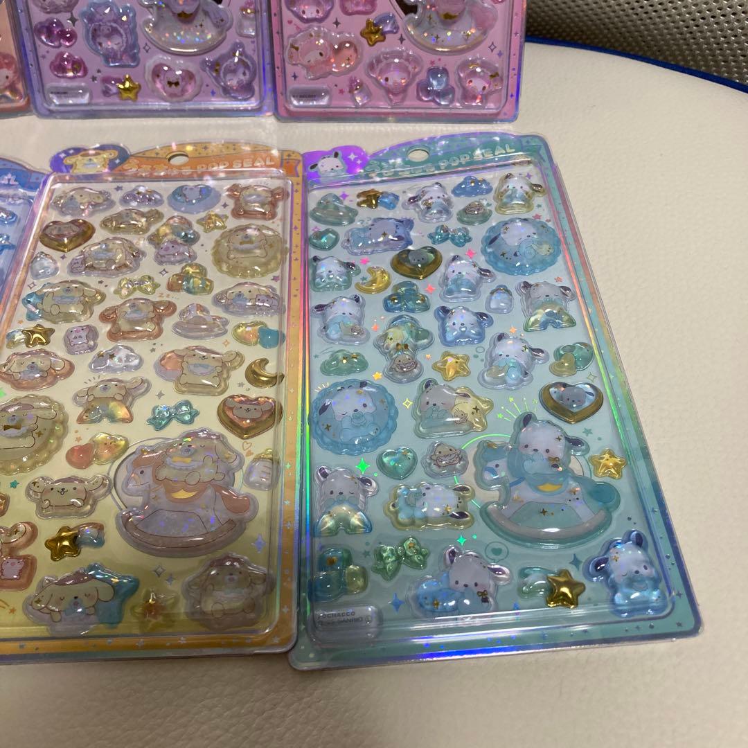 うるちゅるポップシール 6枚セット サンリオベビー コンプリート クロミ ほか