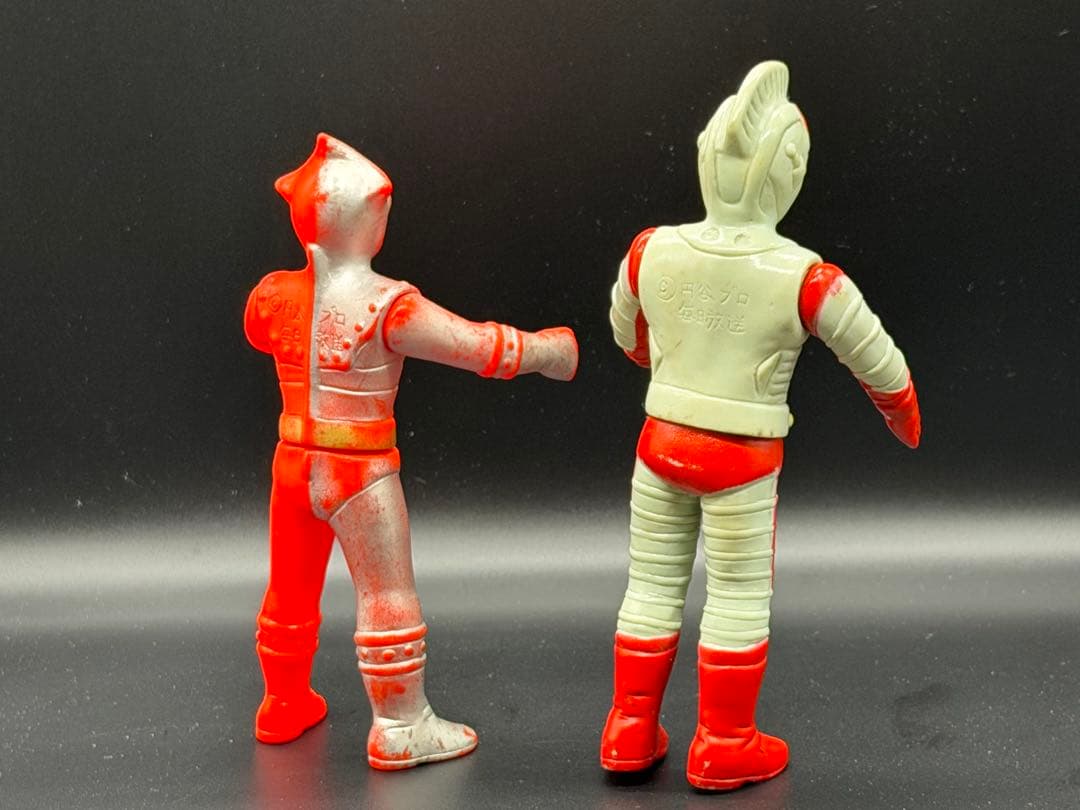 【希少・当時物】タケミ ジャンボーグA＆ジャンボーグ9 ソフビ 2体セット