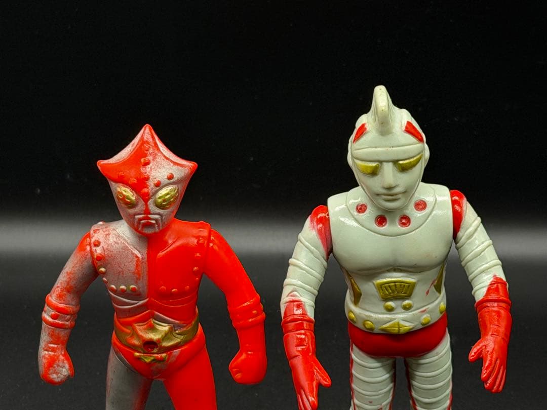 【希少・当時物】タケミ ジャンボーグA＆ジャンボーグ9 ソフビ 2体セット