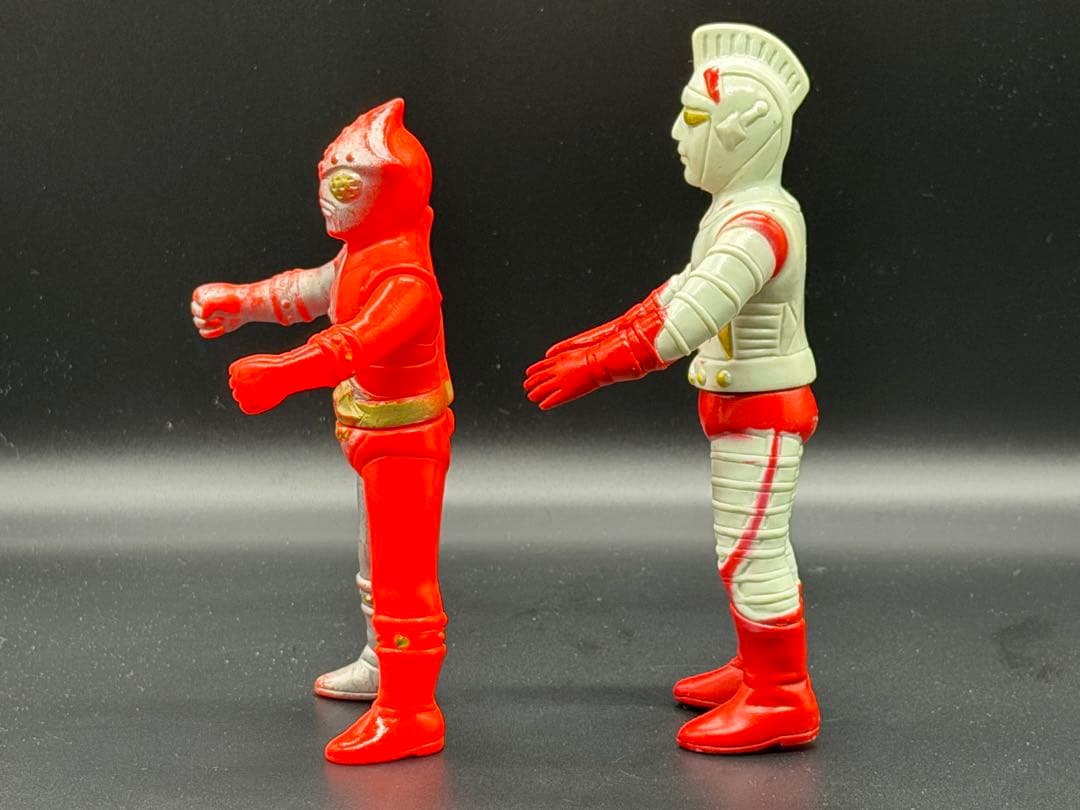 【希少・当時物】タケミ ジャンボーグA＆ジャンボーグ9 ソフビ 2体セット