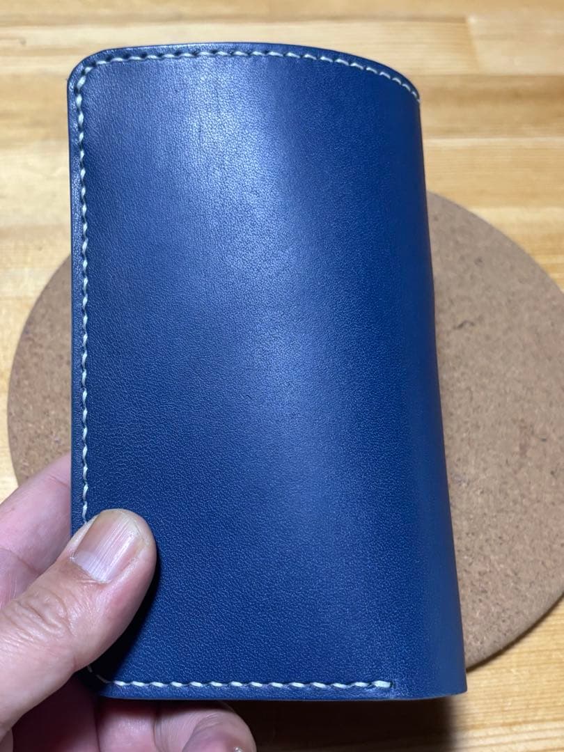 ミドルウォレット　イタリアンレザー(ロマーネ) ハンドメイド