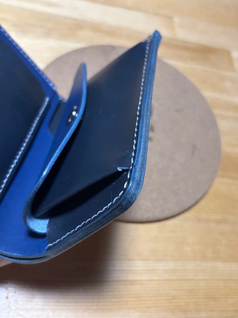 ミドルウォレット　イタリアンレザー(ロマーネ) ハンドメイド