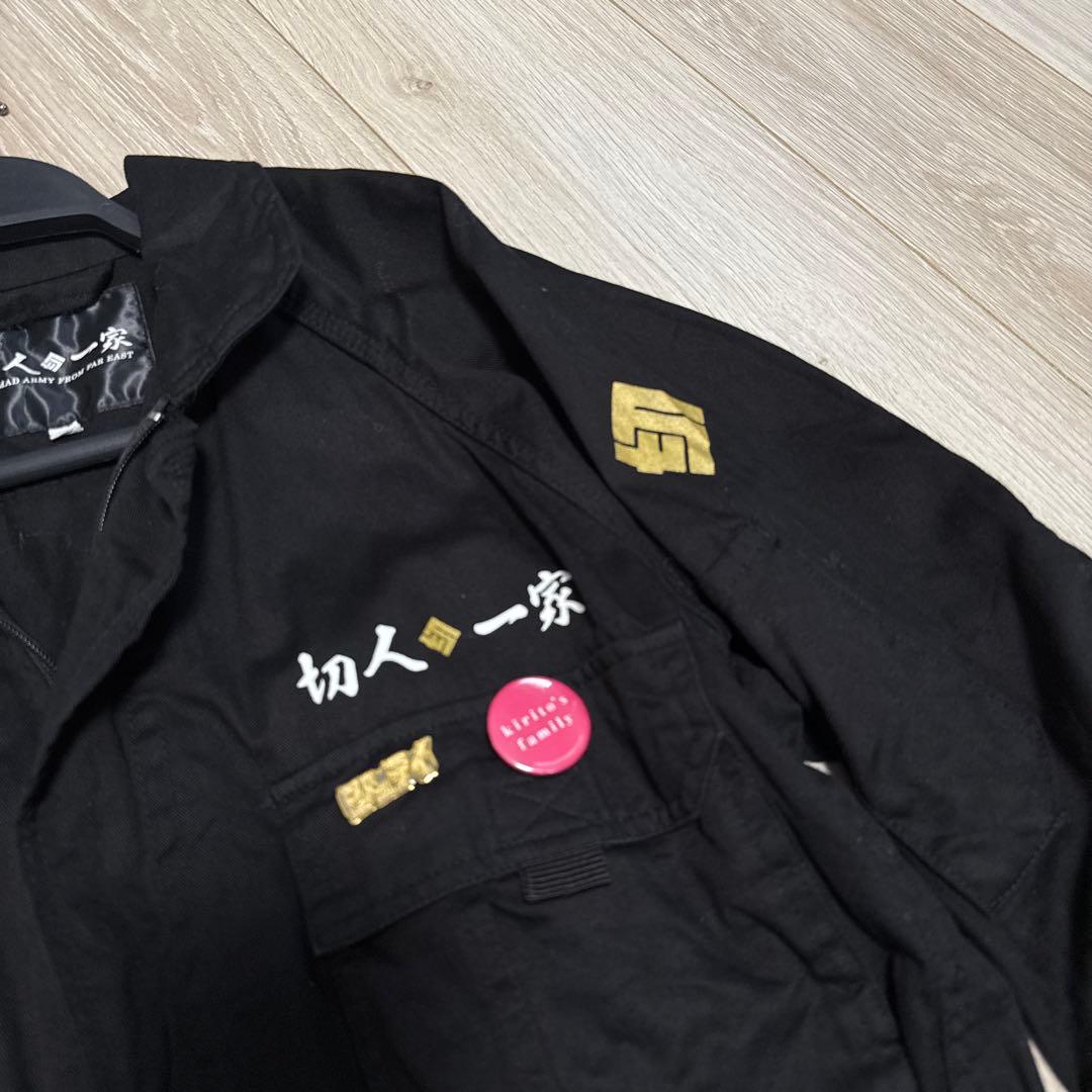 美品 切人一家 つなぎ レーシングスーツ マフラー キリト　Angelo