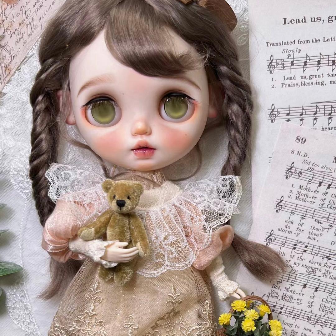 カスタムブライス きれい 人形 海外作家様 カスタムドール フルセット