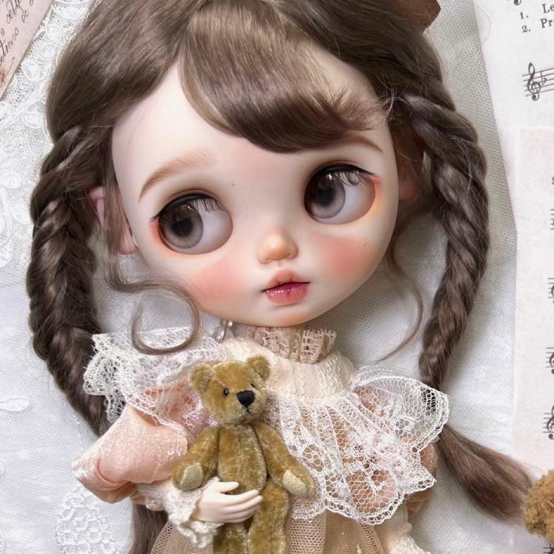カスタムブライス きれい 人形 海外作家様 カスタムドール フルセット