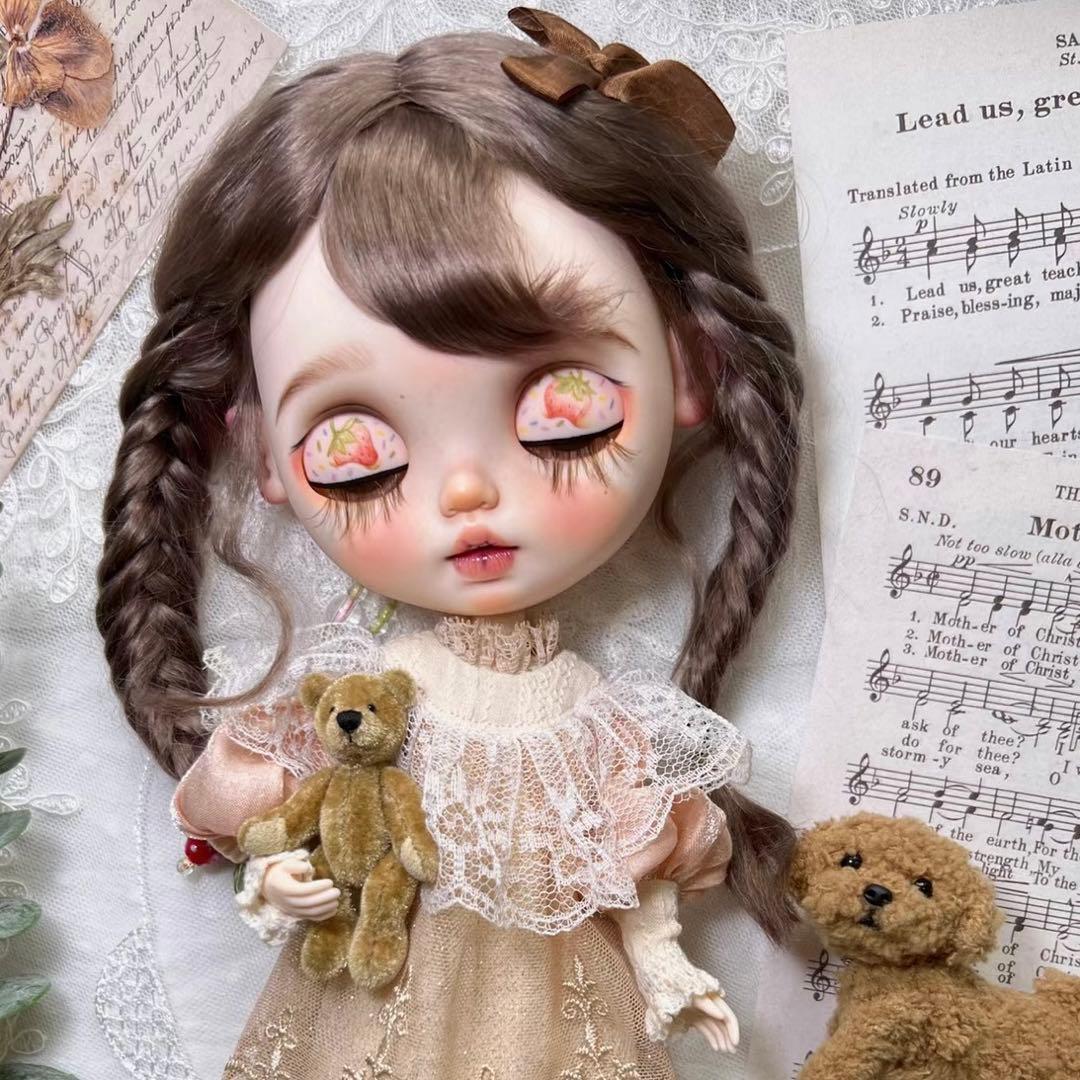 カスタムブライス きれい 人形 海外作家様 カスタムドール フルセット