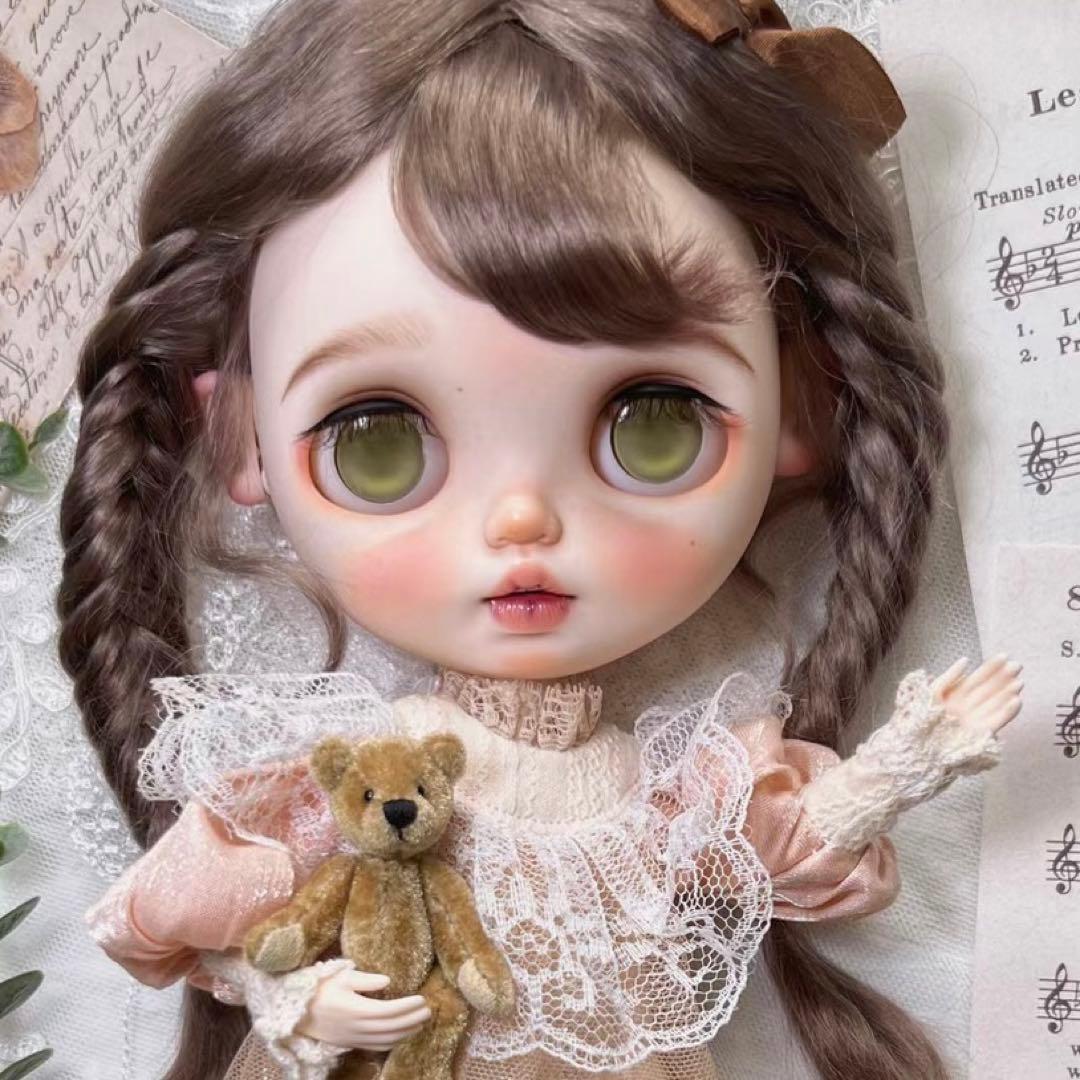カスタムブライス きれい 人形 海外作家様 カスタムドール フルセット