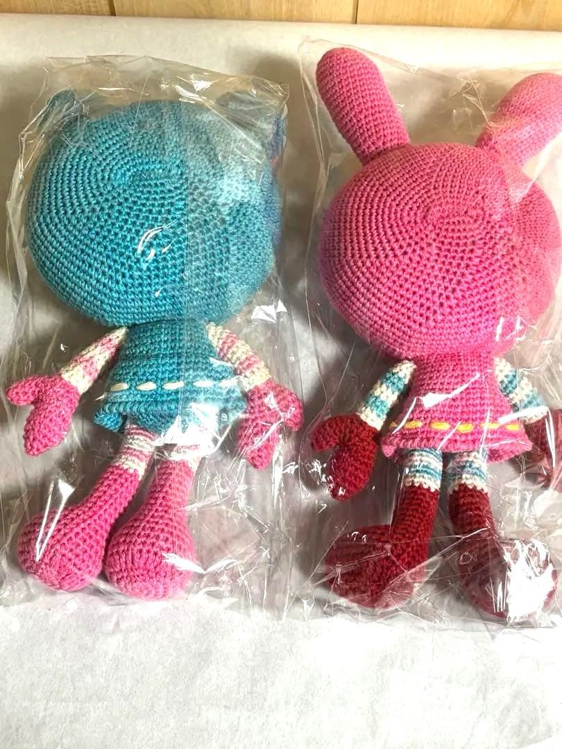 平成レトロ　メゾピアノ　ベリエちゃん　編みぐるみ