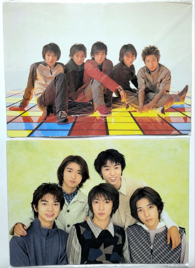 【8枚セット】嵐　初期　集合　下敷き　まとめ売り【未開封】1枚おまけ
