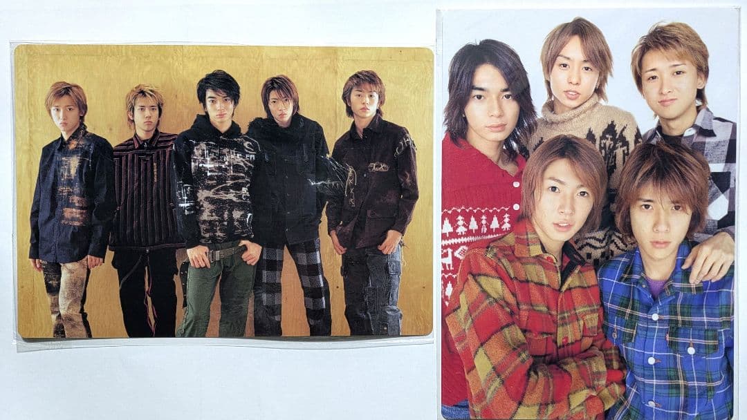 【8枚セット】嵐　初期　集合　下敷き　まとめ売り【未開封】1枚おまけ