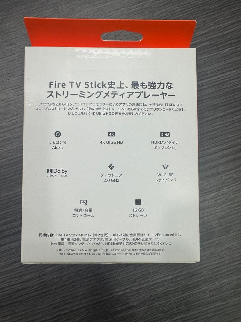 ④【新品未開封】Amazon Fire TV Stick 4K Max
