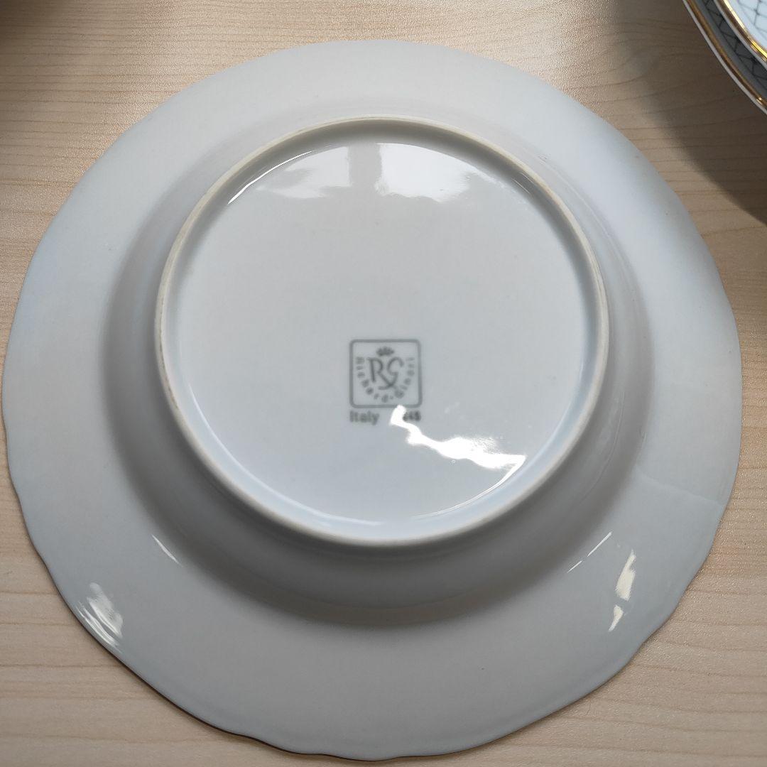 Richard Ginori ジノリ　スープ皿　金彩　プレート　深型　パスタ　皿