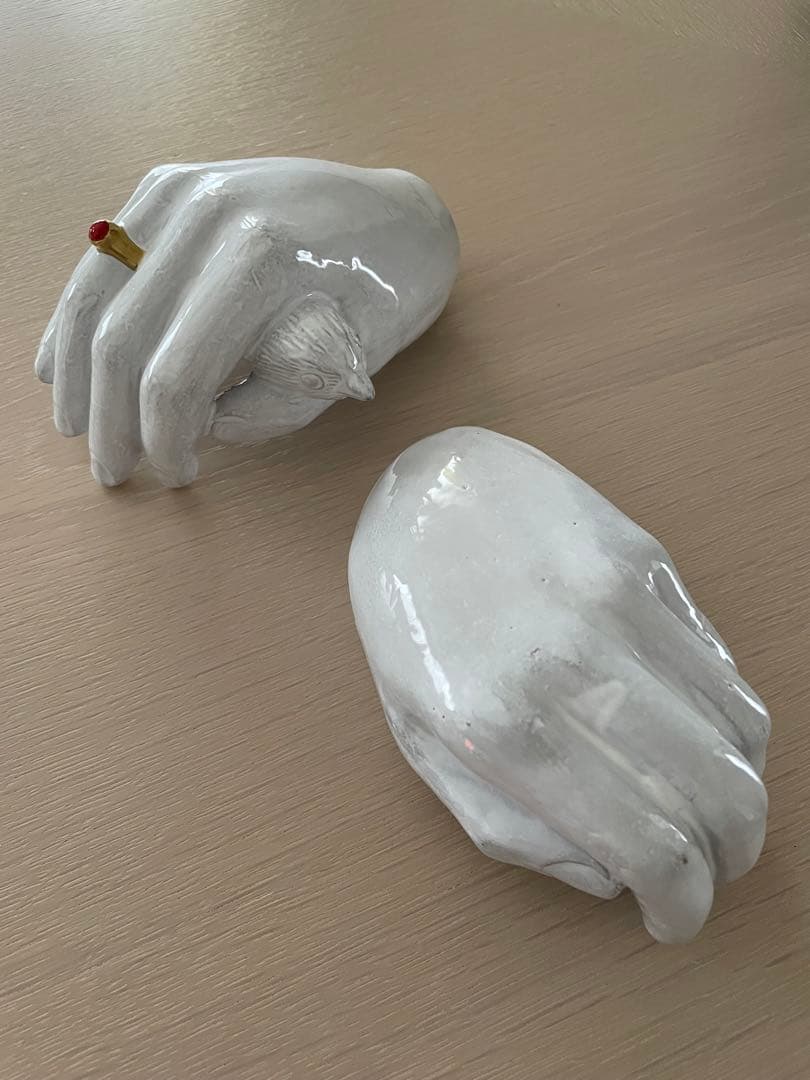 新品 アスティエ ド ヴィラット ボックス 手 鳥 リング ハンド 完売 カラー