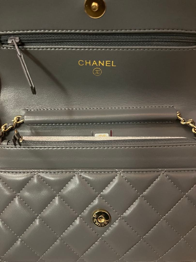 【レア色✨】CHANEL ノベルティ ショルダーバッグ チェーンウォレット