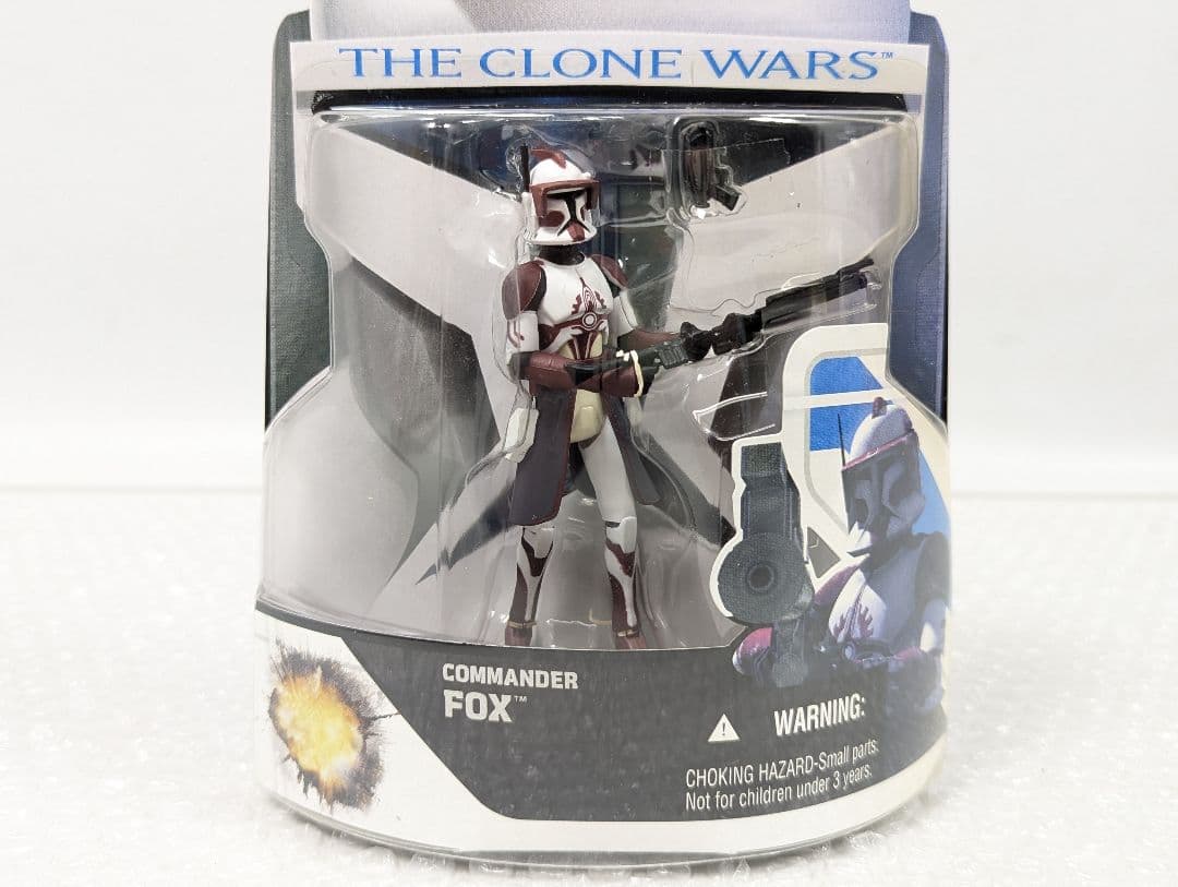 ■未開封 ハズブロ スターウォーズ　クローンウォーズ コマンダーフォックス■
