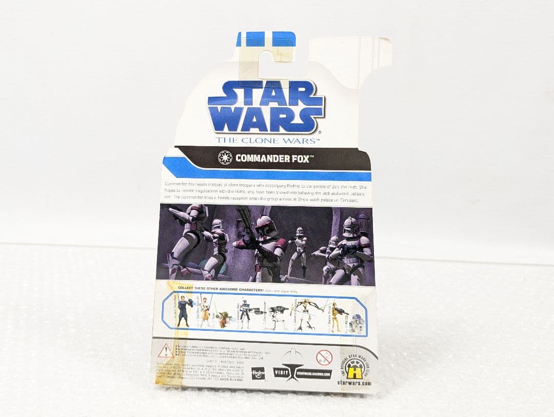 ■未開封 ハズブロ スターウォーズ　クローンウォーズ コマンダーフォックス■