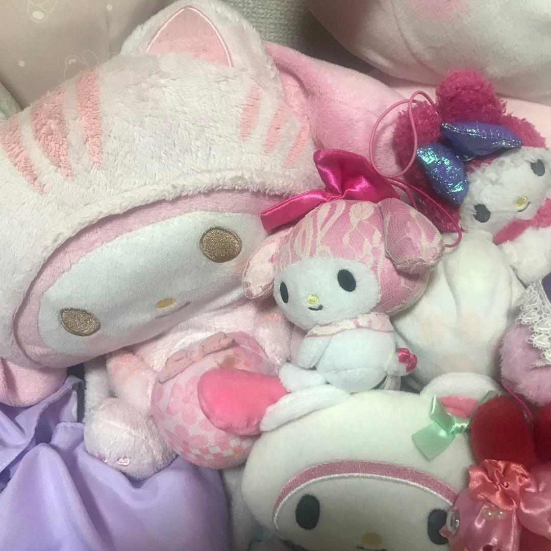 レア　ビッグ　マイメロディ ぬいぐるみセット バニー風11点セット