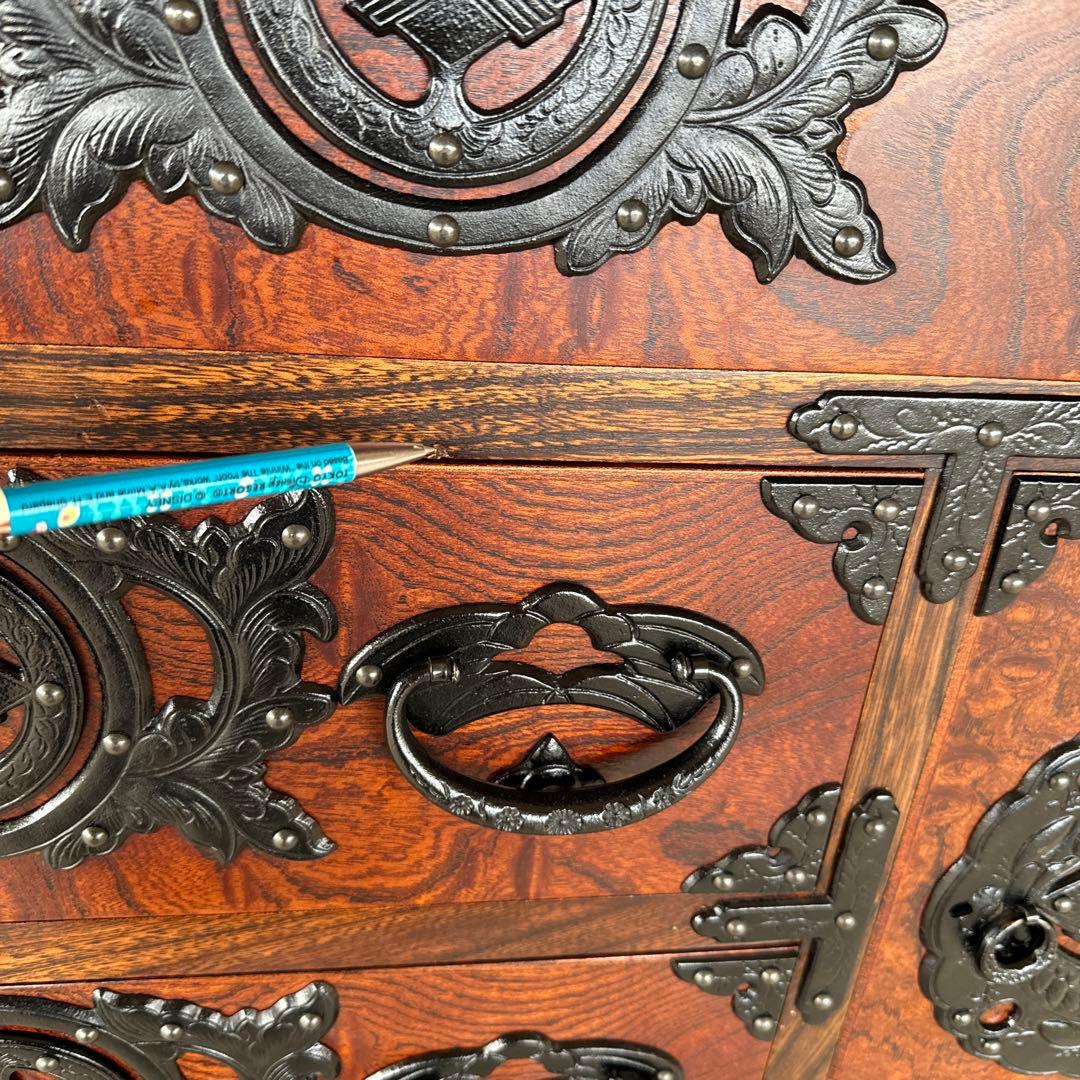 元祖　岩谷堂箪笥　　車箪笥　桜木作