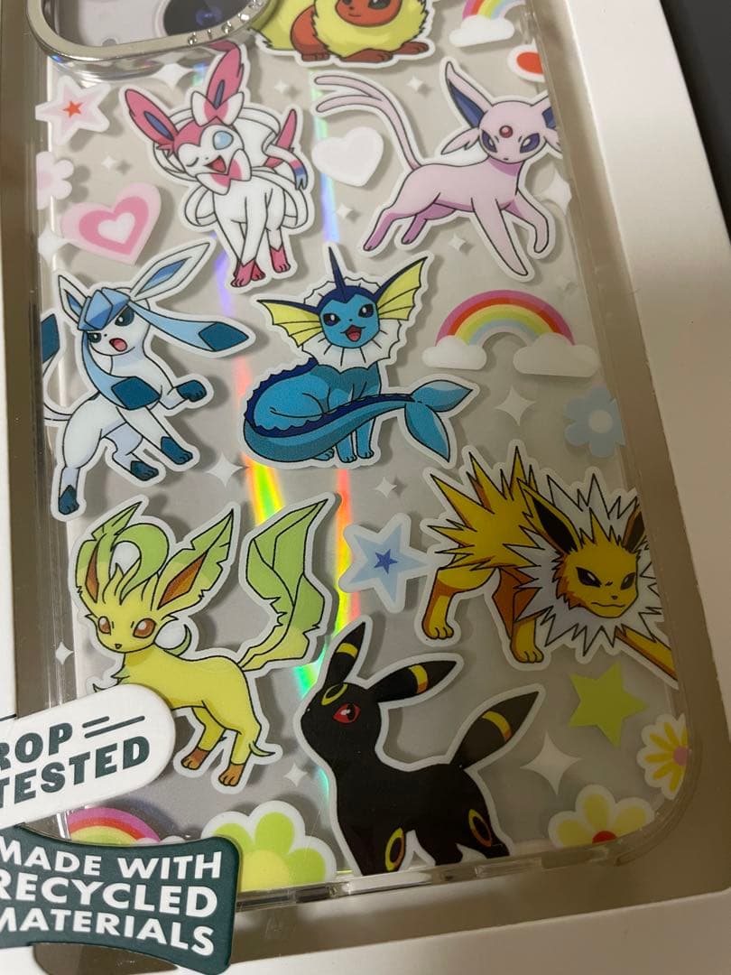 SKINNYDIP ポケモン イーブイ進化系iPhone 15 ケース