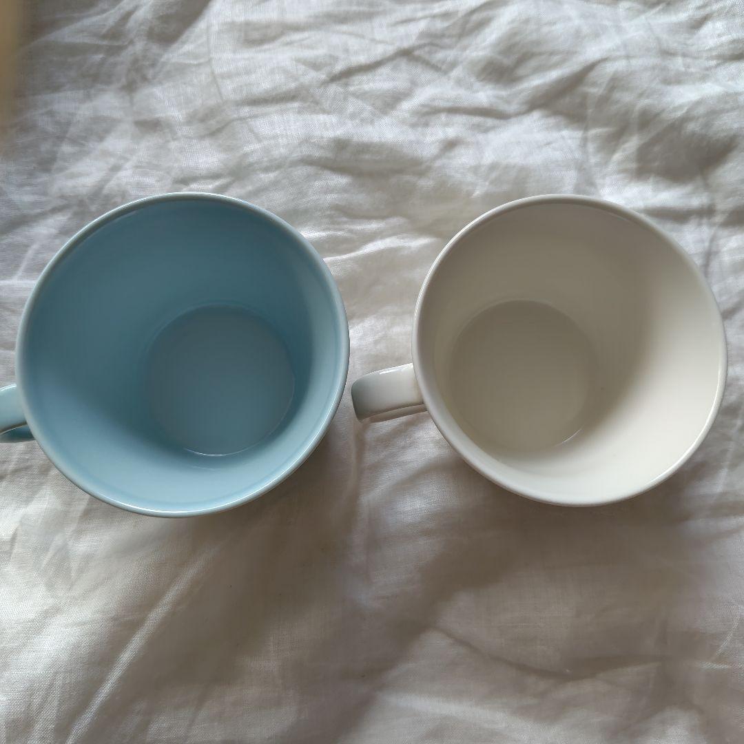 【旧ロゴ】アラビア ARABIA koko カップ0.33㍑アクア＆ホワイト