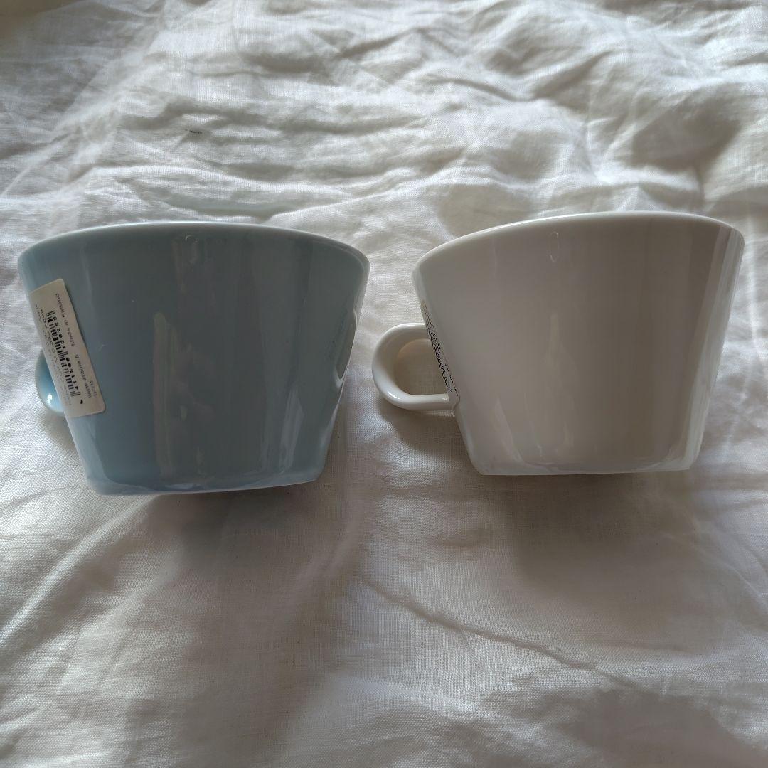 【旧ロゴ】アラビア ARABIA koko カップ0.33㍑アクア＆ホワイト