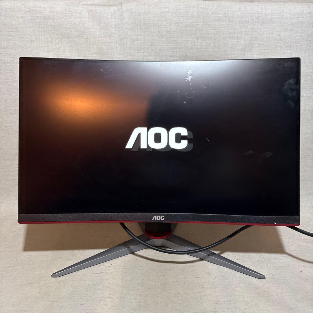 AOS C24G2 湾曲 ゲーミング 液晶 モニター 165hz フルHD